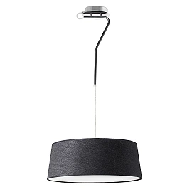 Pendant HOTEL, 3 x E27 max. 20W, IP20, white/black -  FARO - 2994x