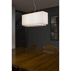 Pendant VESPER-1, 2 x E27 max. 20W, IP20, white/brown - FARO - 2998x
