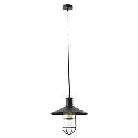 Pendant MARINA, 1x E27, IP20, black -  FARO - 60004
