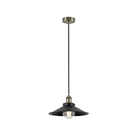 Pendant MARLIN, 1 x E27 max. 60W, IP20, black FARO - 64133