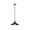 Pendant MARLIN, 1 x E27 max. 60W, IP20, black FARO - 64133