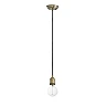 Pedant ART, 1 x E27 max. 60W, IP20, old gold -  FARO - 64137