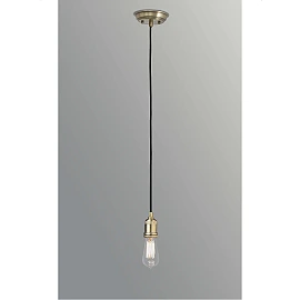 Pedant ART, 1 x E27 max. 60W, IP20, old gold -  FARO - 64137