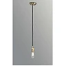Pedant ART, 1 x E27 max. 60W, IP20, old gold -  FARO - 64137