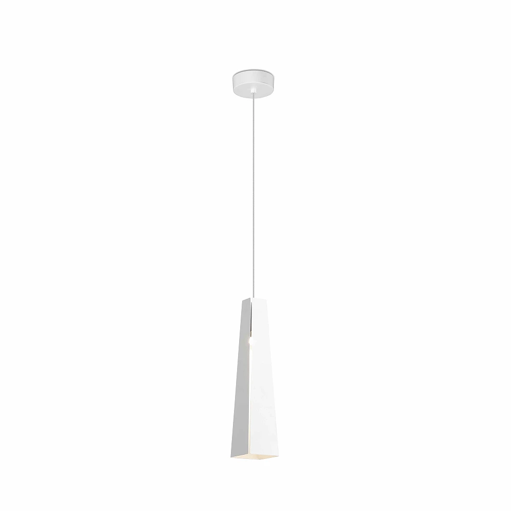 Pendant PLUMA LED, 6W LED SMD, 450 Lm, 3000K, black and gold/white - FARO - 6417x