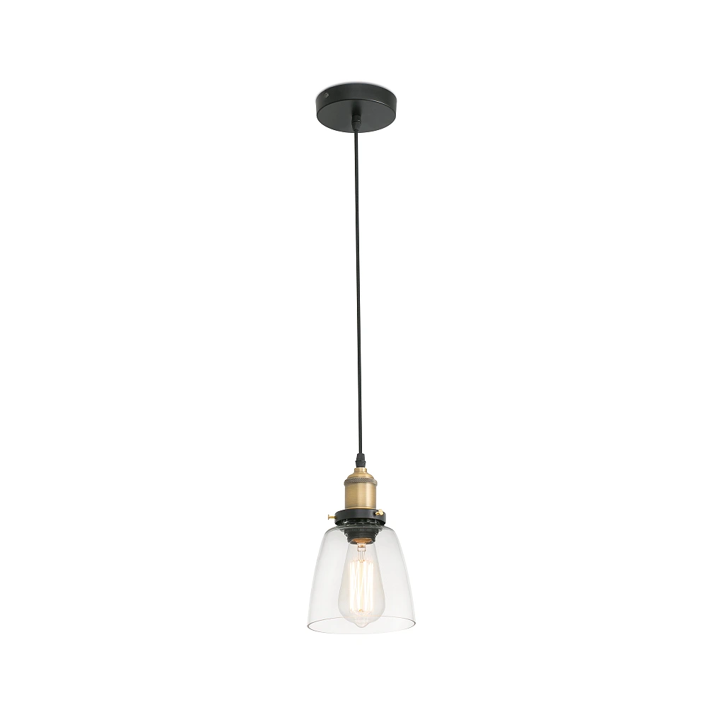 Pendant LIZ-2, 1 x E27 max. 60W, IP20, transparent -  FARO - 65080