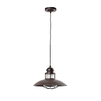 Pendant WINCH, 1 x E27 max. 60W, IP20, brown - FARO - 66204