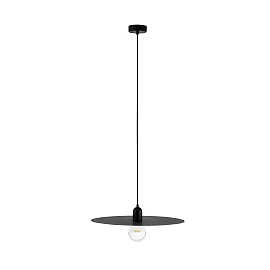 Pendant PLAT, 1x E27, IP20, black or white - FARO - 6814x