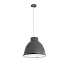 Pendant CHARLOTTE, 1 x E27 max. 60W, IP20, white/dark grey - FARO - 6856x