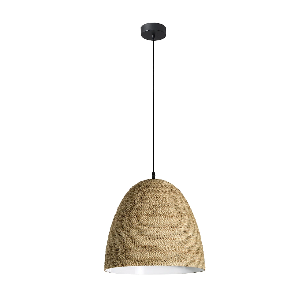 Pendant LIANA, 1 x E27 max. 60W, IP20, brown - FARO - 68569