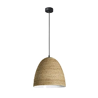 Pendant LIANA, 1 x E27 max. 60W, IP20, brown - FARO - 68569