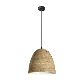 Pendant LIANA, 1 x E27 max. 60W, IP20, brown - FARO - 68569