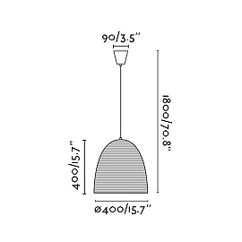 Pendant LIANA, 1 x E27 max. 60W, IP20, brown - FARO - 68569