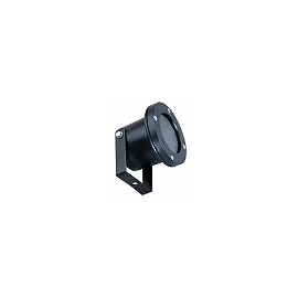 POLA-1 adjustable outdoor spotlight, black, 1×MR16/GU5.3, 12V, IP65 (FARO)