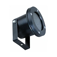 POLA-1 adjustable outdoor spotlight, black, 1×MR16/GU5.3, 12V, IP65 (FARO)