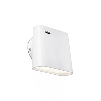 Wall lamp AUREA LED SMD 6W, 230Lm, 2700K, IP20, white - FARO - 62115