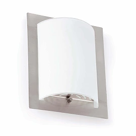 Wall lamp DIULA-2, 2 x E27 max. 60W, IP20, matt nickel, large - FARO - 62986