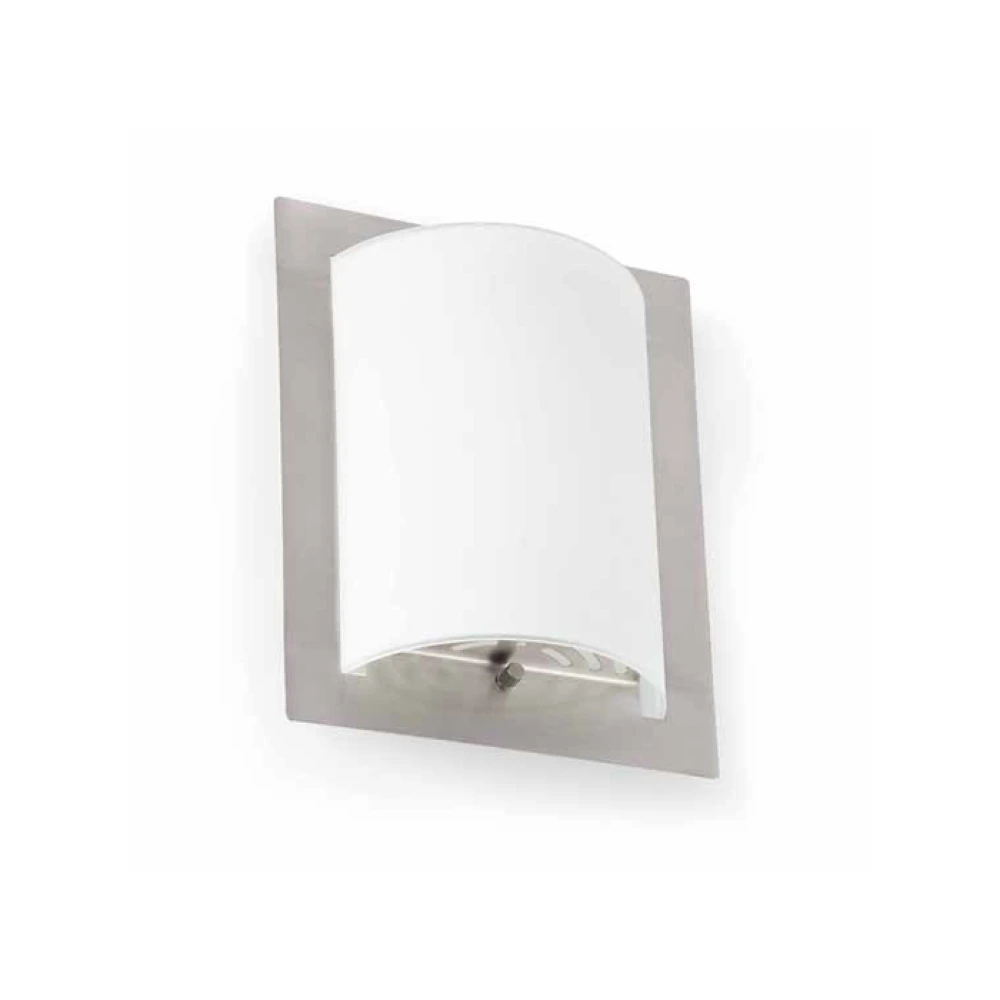 Wall lamp DIULA-1, 1 x E27 max. 60W, IP20, matt nickel, small - FARO - 62987