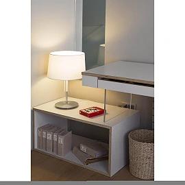 VOLTA White table lamp - FARO - 20025