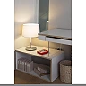 VOLTA White table lamp - FARO - 20025