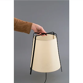 AKANE-P Beige table lamp - FARO - 28370