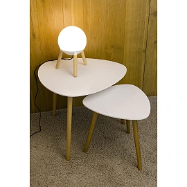 MINE white table lamp - FARO - 28378