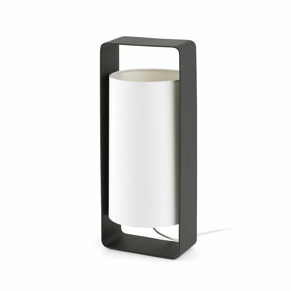 LULA-G Black and white big table lamp - FARO - 28385