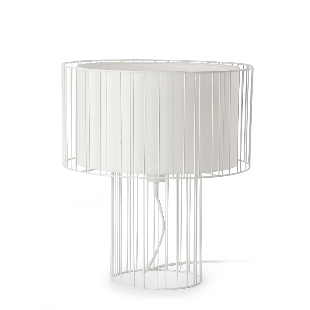 LINDA White table lamp - FARO - 29307