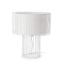 LINDA White table lamp - FARO - 29307