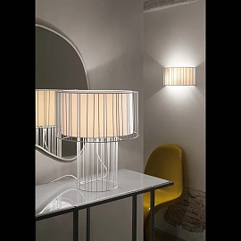 LINDA White table lamp - FARO - 29307