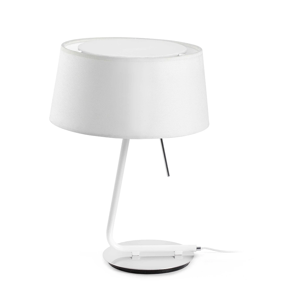 HOTEL White table lamp - FARO - 29942