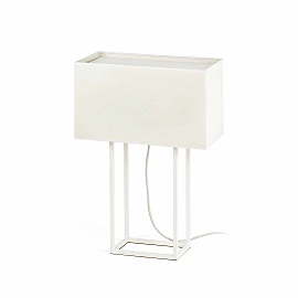 VESPER White table lamp - FARO - 29984