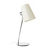 LUPE Chrome table lamp - FARO - 29997