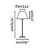 NIDIA Beige table lamp - FARO - 68423