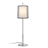 SABA Matt nickel table lamp h 84 mm - FARO - 68546