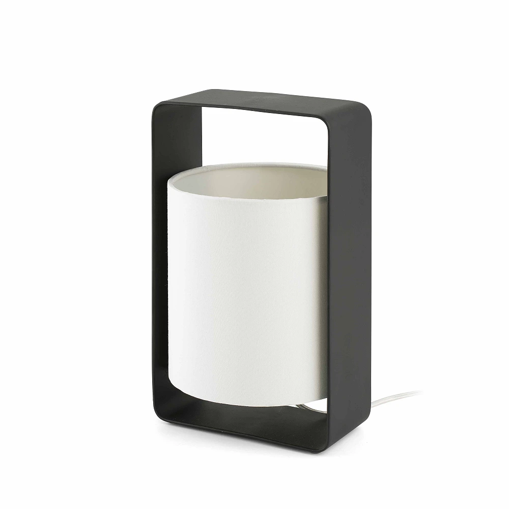 LULA-P Brown and beige small table lamp - FARO - 28382