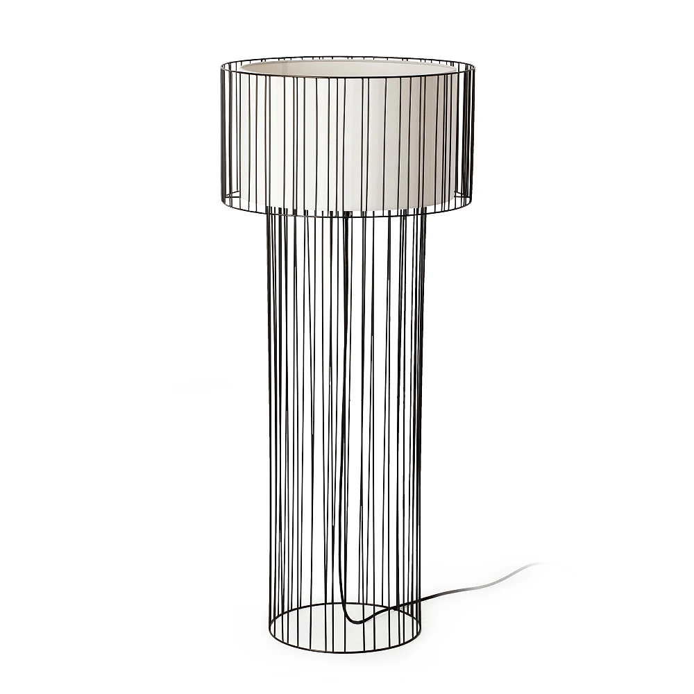 LINDA Black floor lamp - FARO - 29312