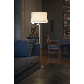 BERNI White floor lamp - FARO - 29335