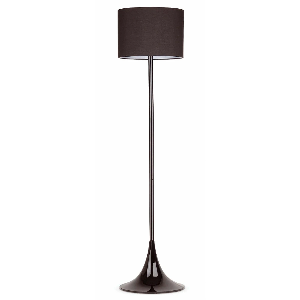 BLACK Black floor lamp - FARO - 29764