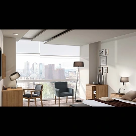 HOTEL Black floor lamp - FARO - 29948