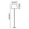 SWEET White floor lamp - FARO - 29958