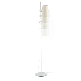 LUPE Chrome floor lamp - FARO - 29998