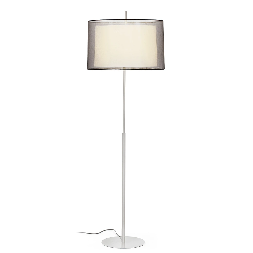 SABA Matt nickel floor lamp - FARO - 68547