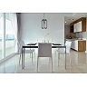 Pendant lamp "FERN", 1x E27 max. 60W, black- glass, metal - 25406/01/30 (Lucide)