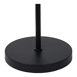 Floor lamp "EXTRAVAGANZA CHIMP", 1x E27 max. 60W, black gold - metal - cotton - 10702-81-30 (Lucide)