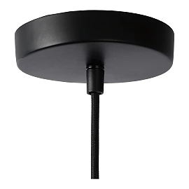 Pendant lamp "EXTRAVAGANZA CHIMP", 1x E27 max. 60W, black gold - metal, synthetic material - 10402-01-30 (Lucide)