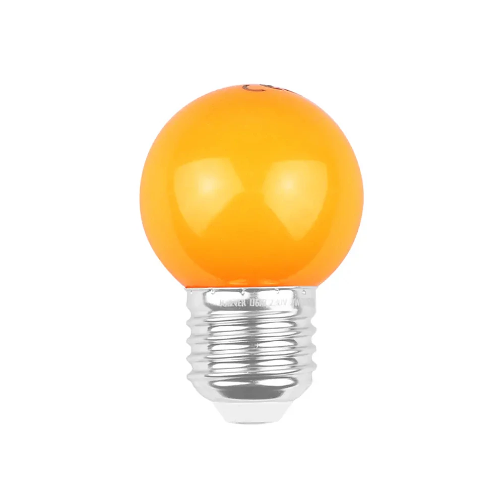 G45 LED bulb set E27 2W orange 5 pcs (Forever Light)