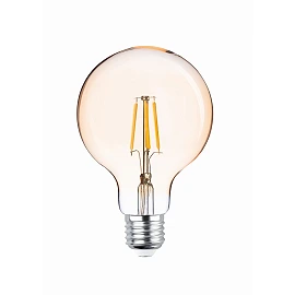 LED filament bulb E27 G95 4W 2200K gold (Forever Light)