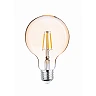 LED filament bulb E27 G95 4W 2200K gold (Forever Light)