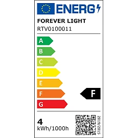LED filament bulb E27 G95 4W 2200K gold (Forever Light)
